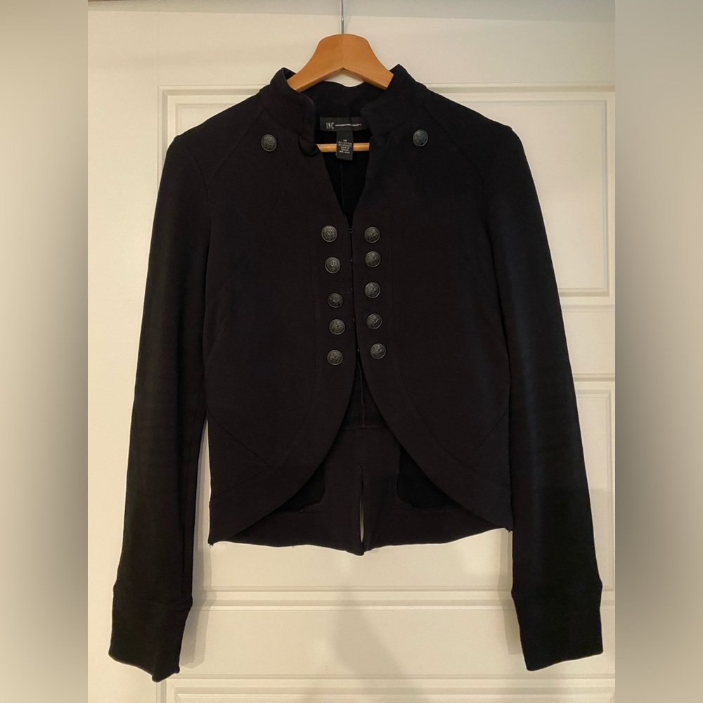Knit Military Style Jacket - EUC!